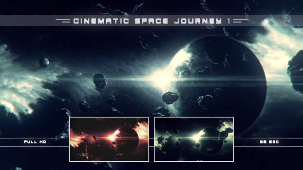 Cinematic Space Journey