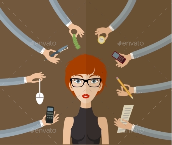Business Woman - People Characters