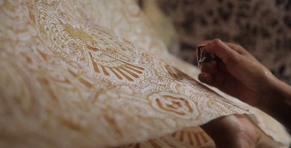 Drawing Gold Batik alt