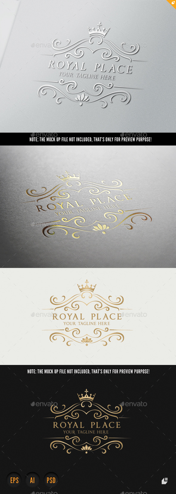Royal Place - Crests Logo Templates