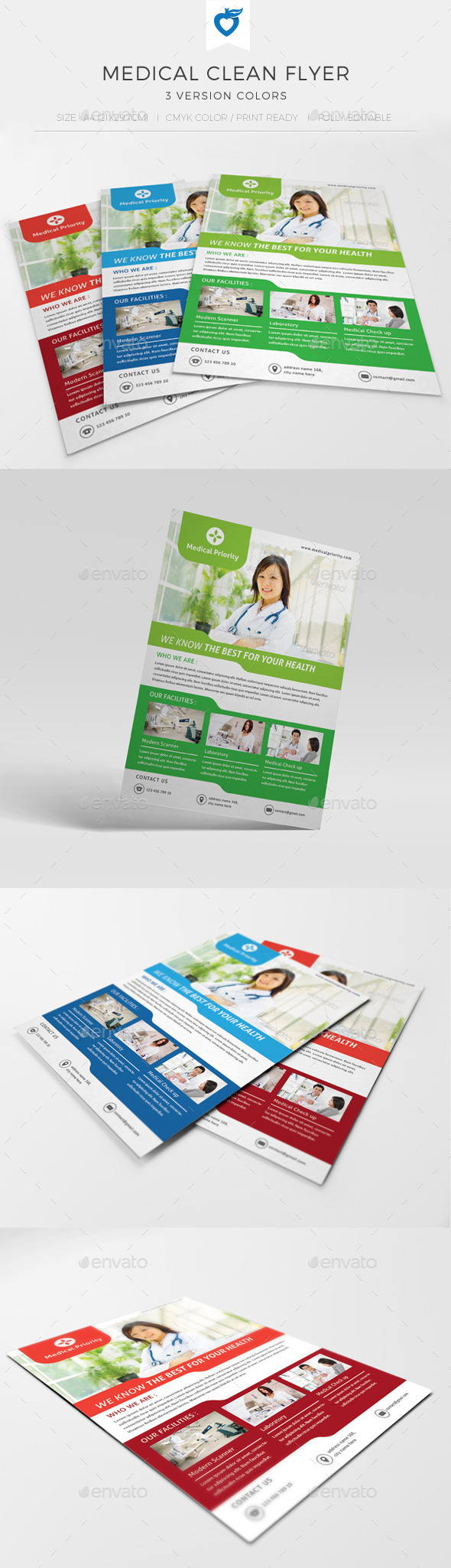 Medical Clean Flyer - Corporate Flyers