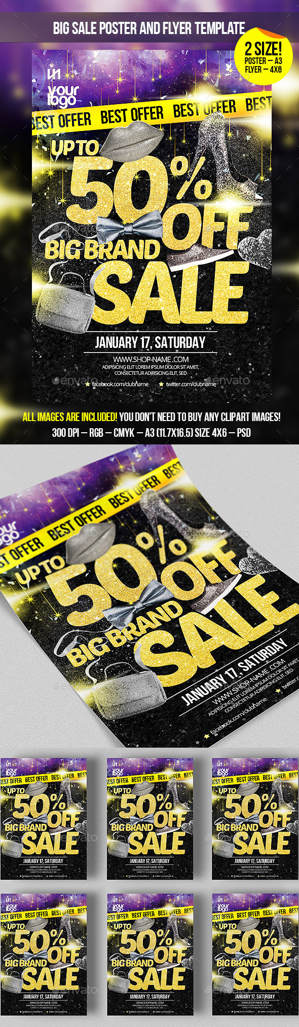 Sale Flyer - Holidays Events