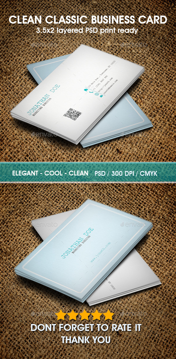 Simply Clean Retro - Retro/Vintage Business Cards