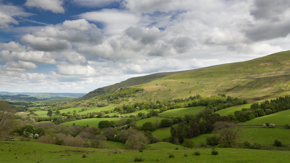 Brecon Beacons Wales Field Countryside, Stock Footage | VideoHive