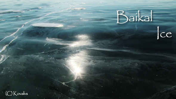 Baikal Ice Surface 