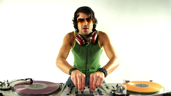 Dj Mixing Records 2 alt