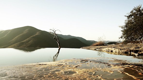 Hierve El Agua Oaxaca Mexico 2 alt