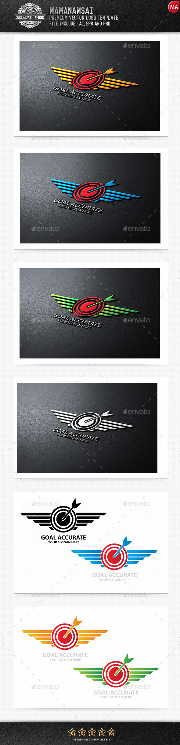 Goal Accurate Logo - Logo Templates