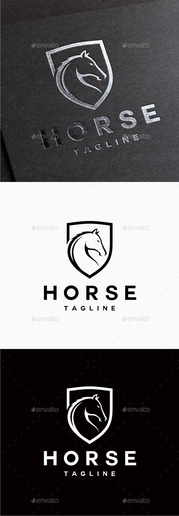 Horse Logo - Animals Logo Templates