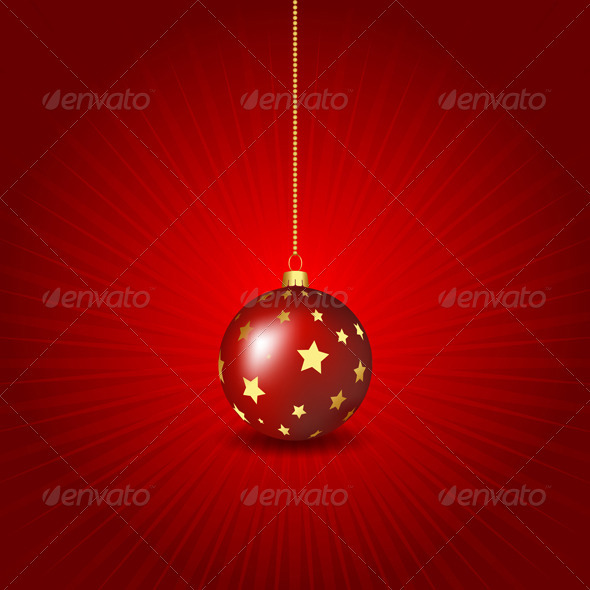 Christmas Bauble Background - Christmas Seasons/Holidays