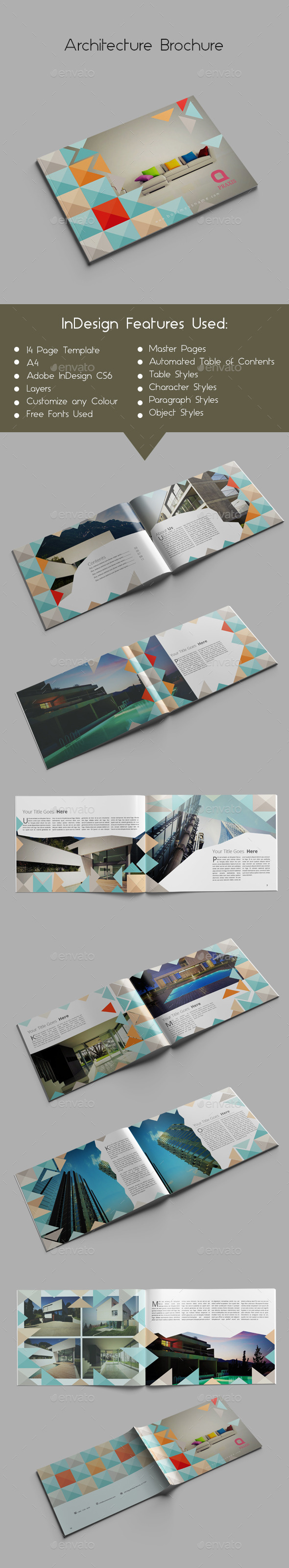 Architecture Brochure - Brochures Print Templates