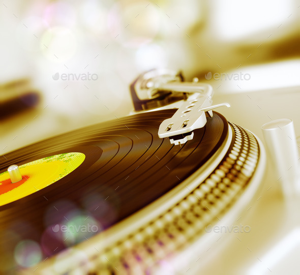 Record player - Stock Photo - Images