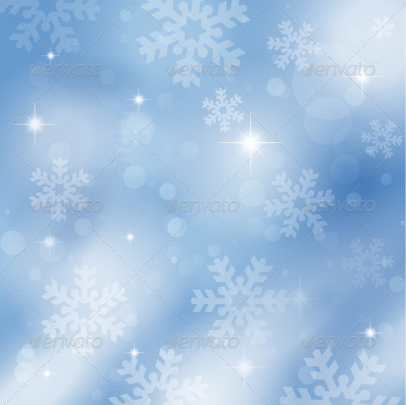 Snowflakes and Stars - Christmas Seasons/Holidays