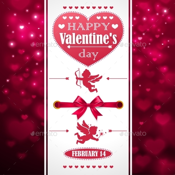 Postcard Valentine's Day - Christmas Seasons/Holidays