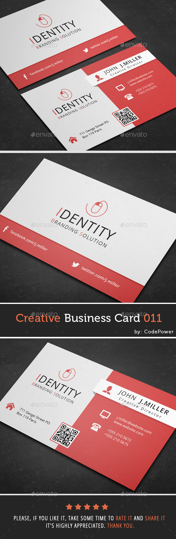 Creative Business Card 011 - Creative Business Cards