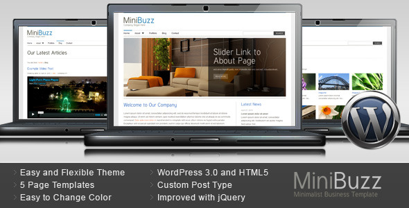 Minibuzz WordPress Theme