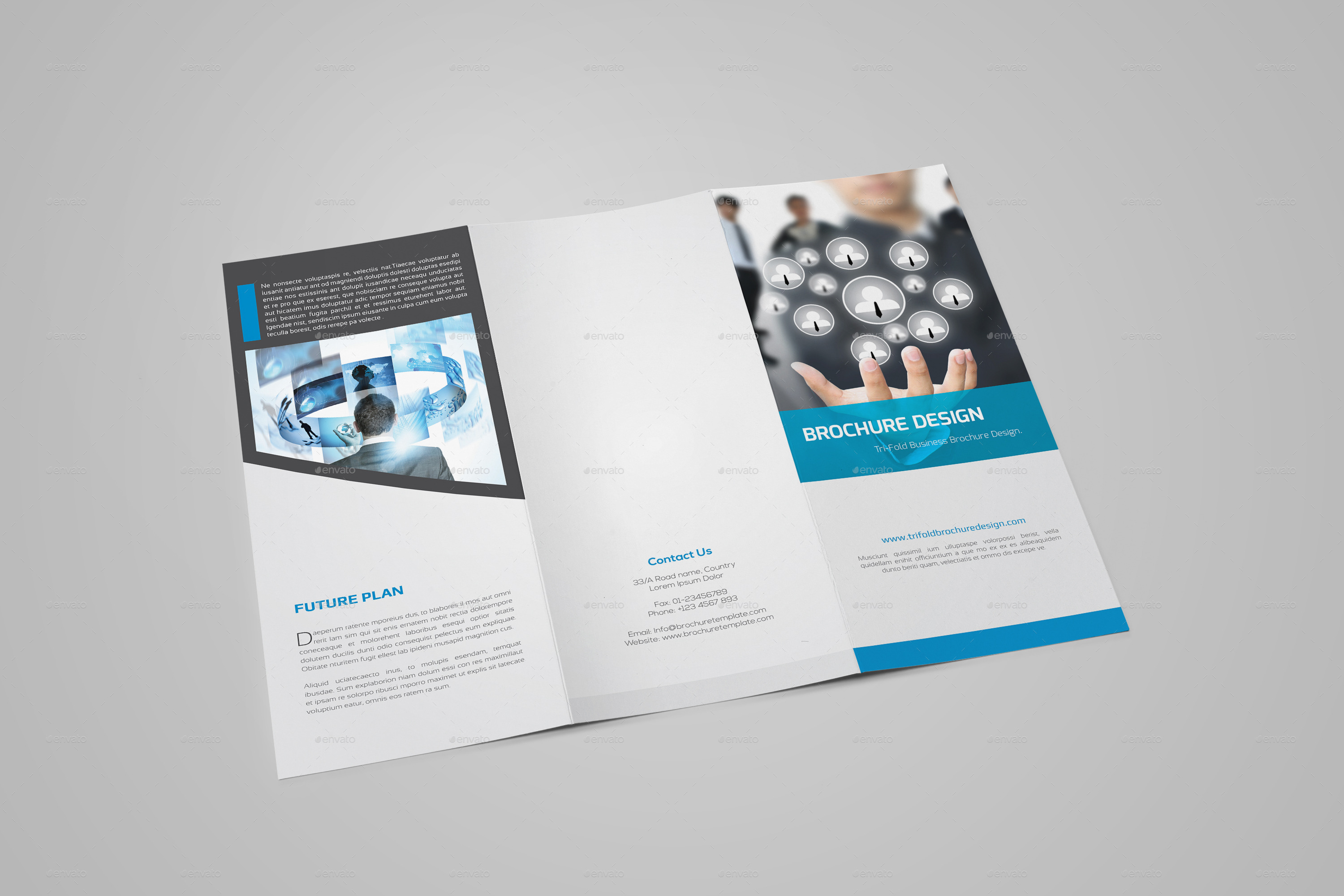 Tri-Fold Brochure Template, Print Templates | GraphicRiver