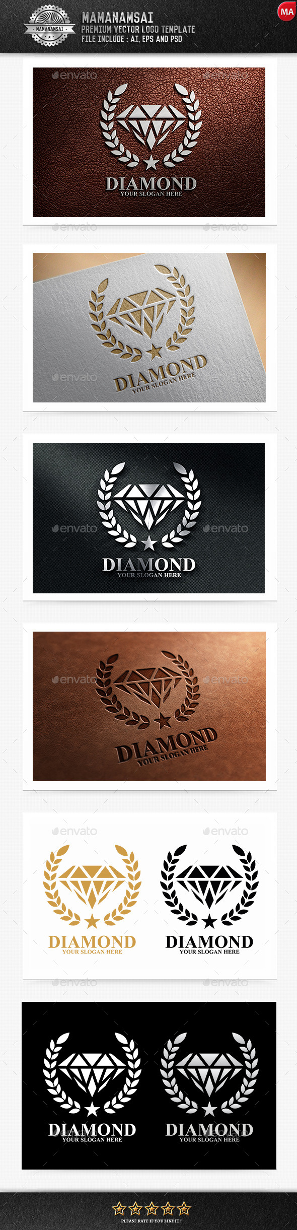 Diamond Logo - Logo Templates