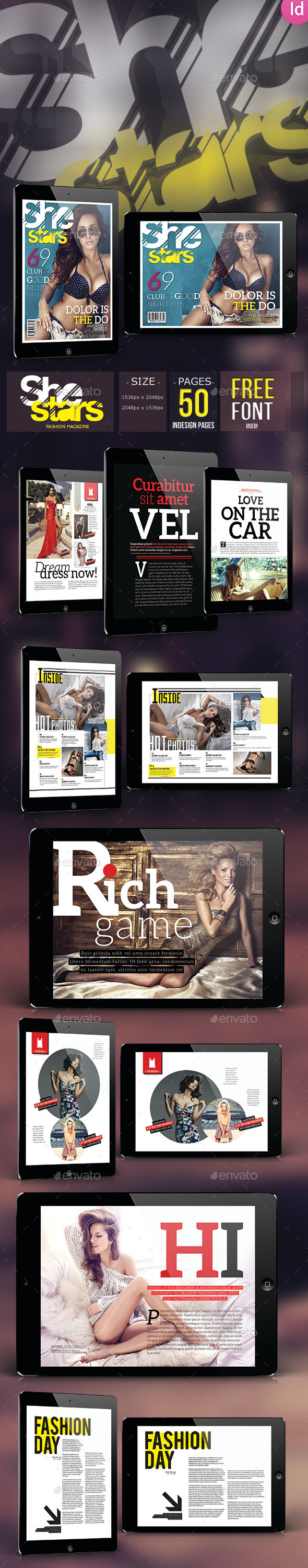 She Star - Fashion Magazine For Tablet - Digital Magazines ePublishing
