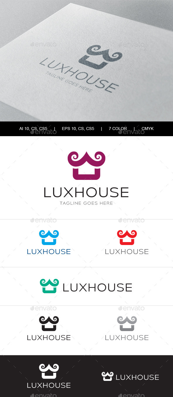Real Estate,Barbershop Logo - Buildings Logo Templates