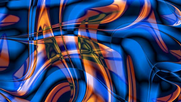 Blue Brown Abstract Motion Liquid Background Animation alt