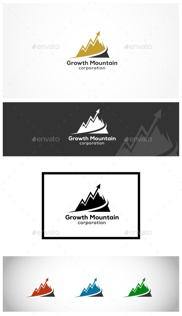 Financial Development - Abstract Logo Templates