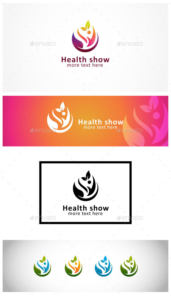 Healthy and Wellness - Humans Logo Templates