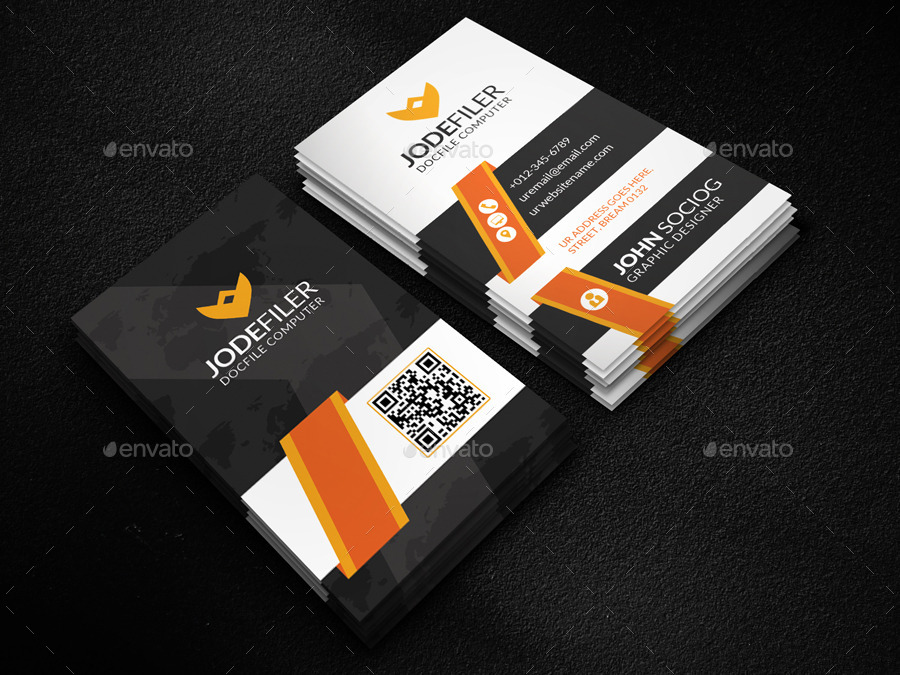 Code Business Card by -axnorpix | GraphicRiver