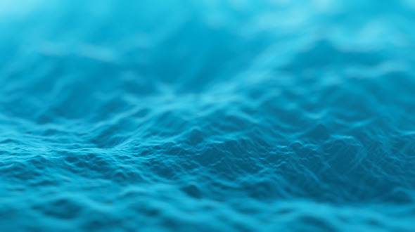 Undulating Blue Fractal