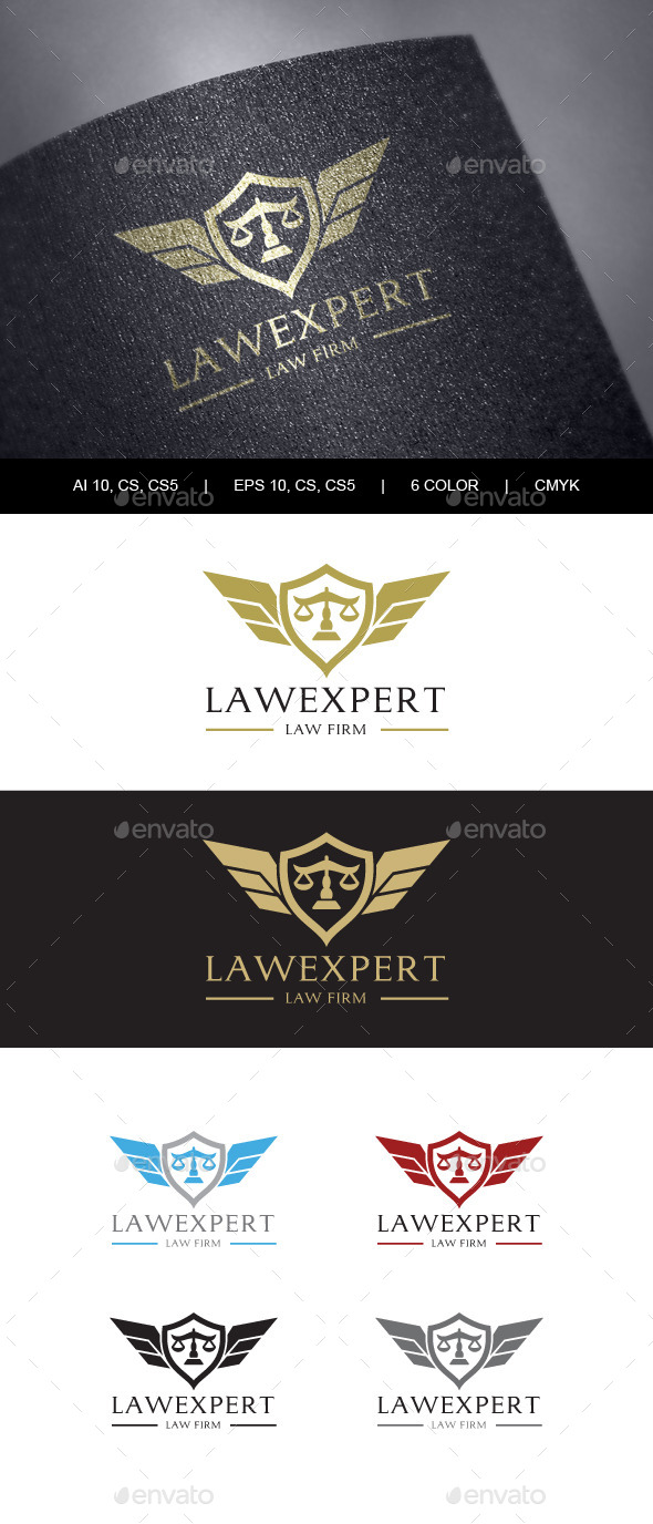 Law Firm Logo - Crests Logo Templates