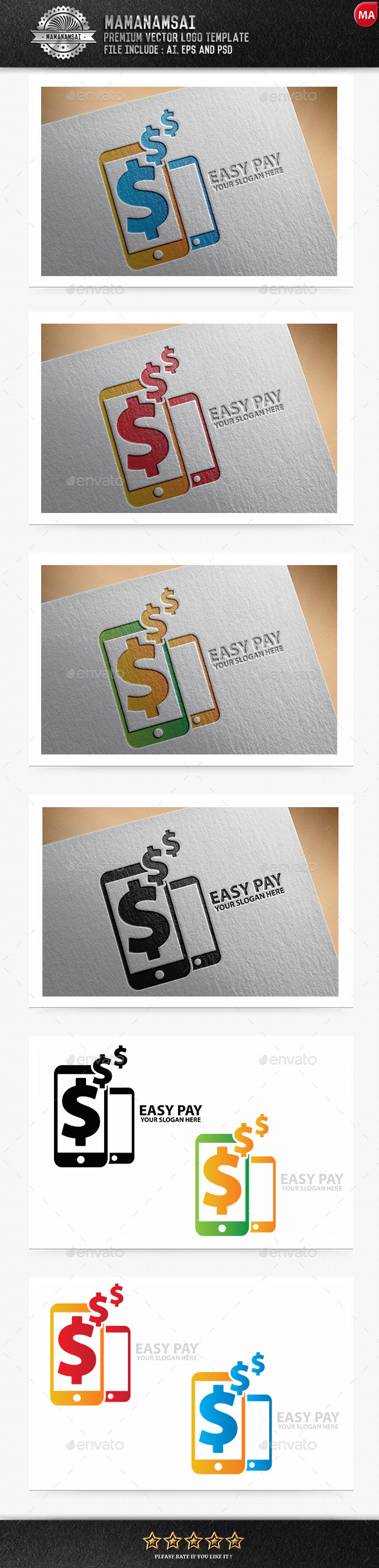Easy Pay Logo - Logo Templates