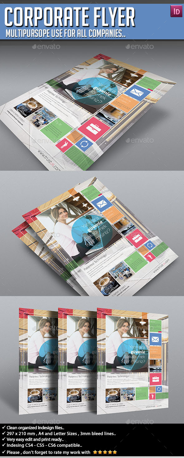 Corporate Flyer - Multipurpose V01 - Corporate Flyers
