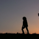 Meet Parents With Children Sunset - VideoHive Item for Sale