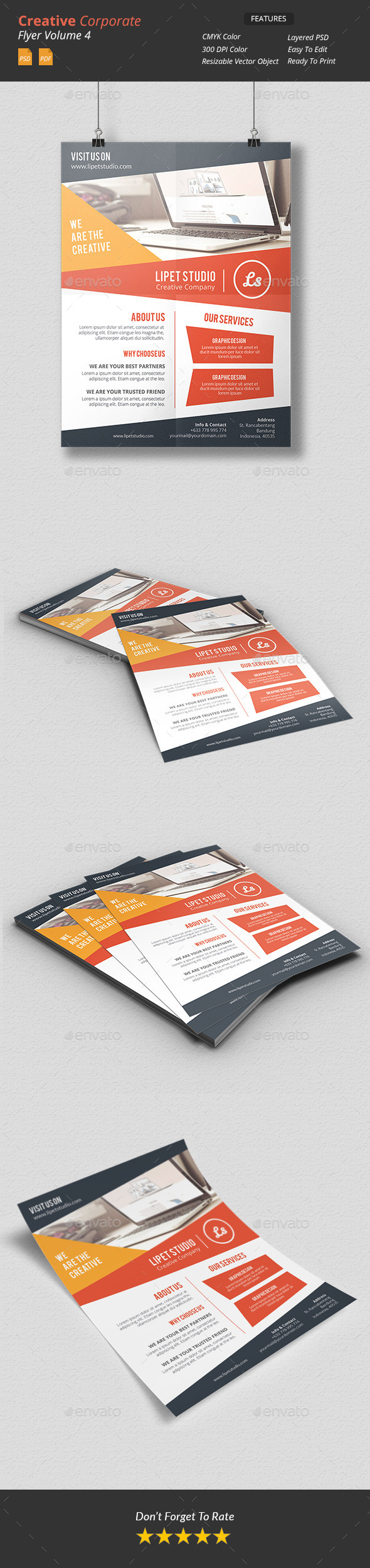 Creative Corporate Flyer v4 - Corporate Flyers