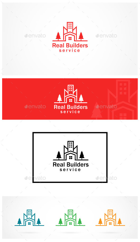 Property Logo - Buildings Logo Templates
