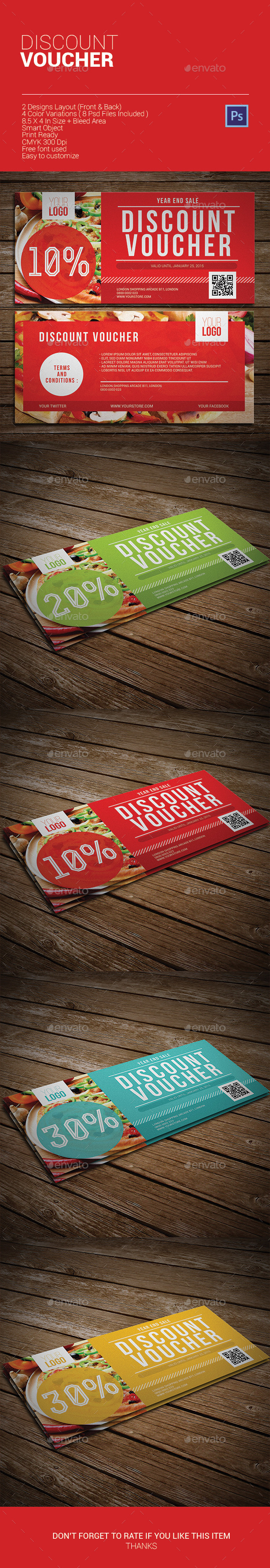 Discount Voucher - Loyalty Cards Cards & Invites