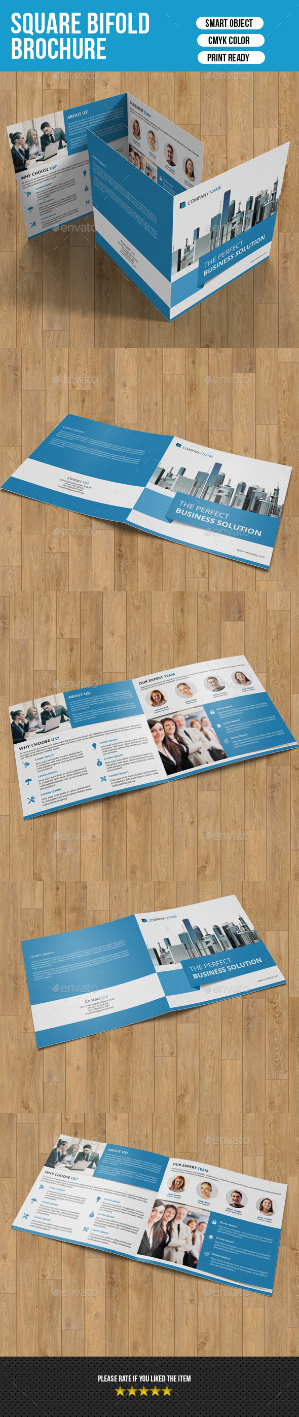Square Bifold Brochure-V07 - Corporate Brochures