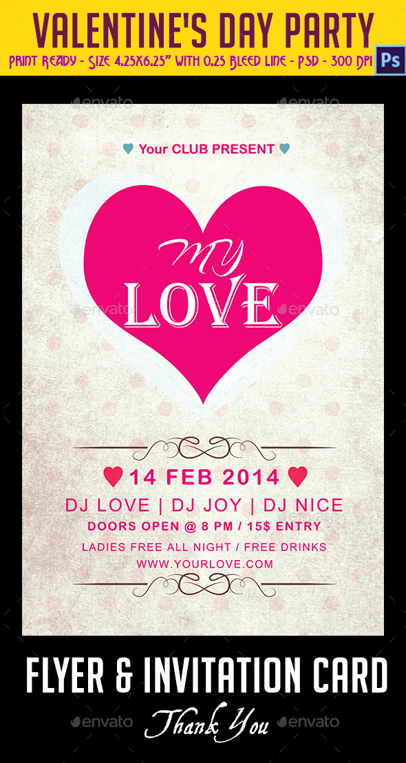 Valentine's Day Party - Holidays Events