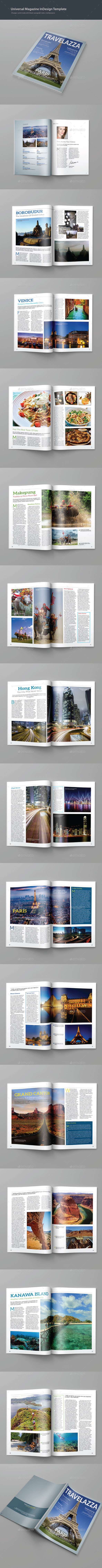 Travelazza Magazine - Magazines Print Templates
