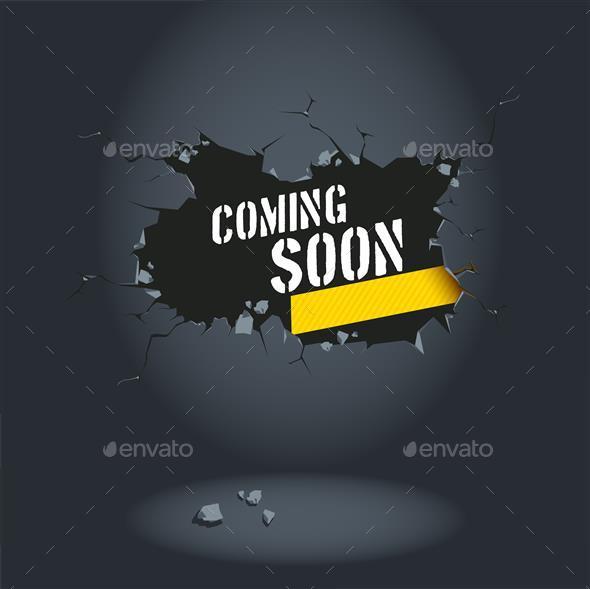 Coming Soon Announcement by nael005  GraphicRiver