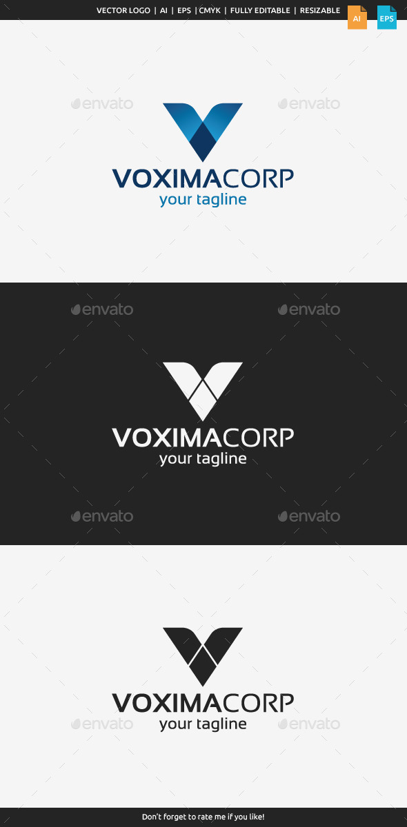 Vaxima Logo - Letter V - Letters Logo Templates