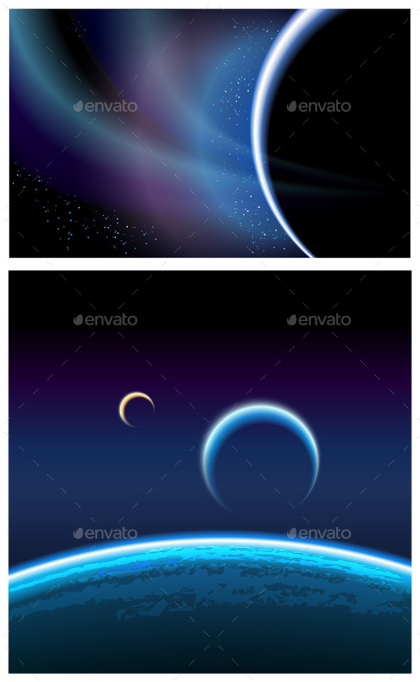 Deep Space and Planets Pack - Nature Conceptual