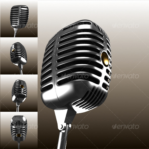 Microphone - 3Docean 125442