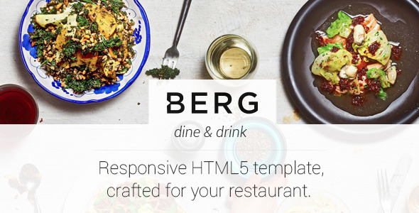Excellent Berg - Restaurant Dedicated HTML5 Template