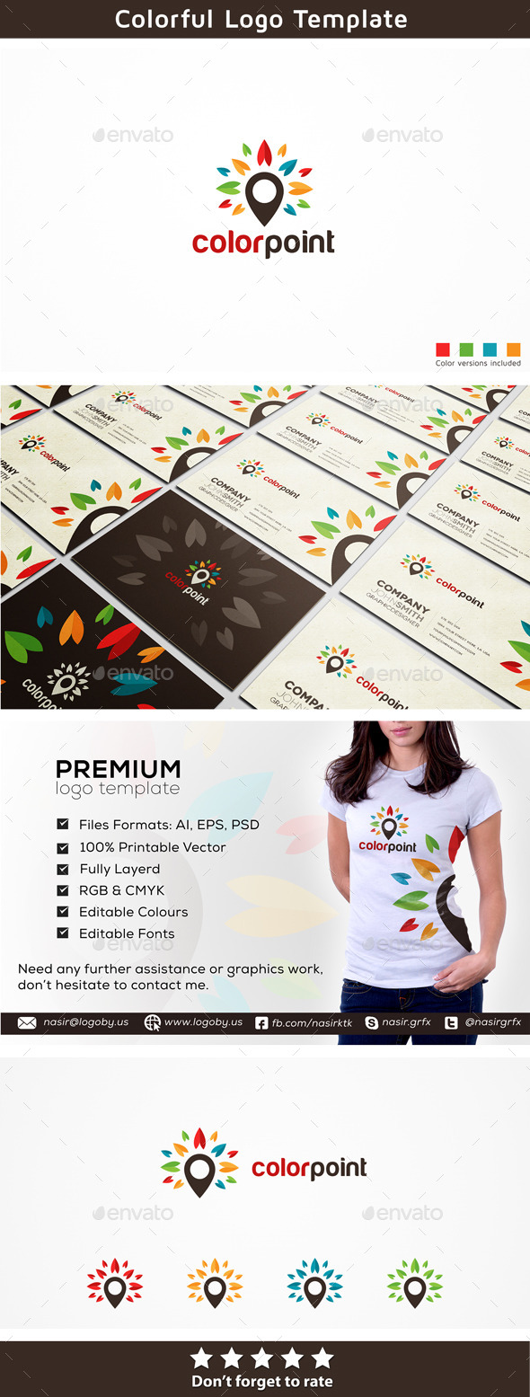Life Point - Symbols Logo Templates