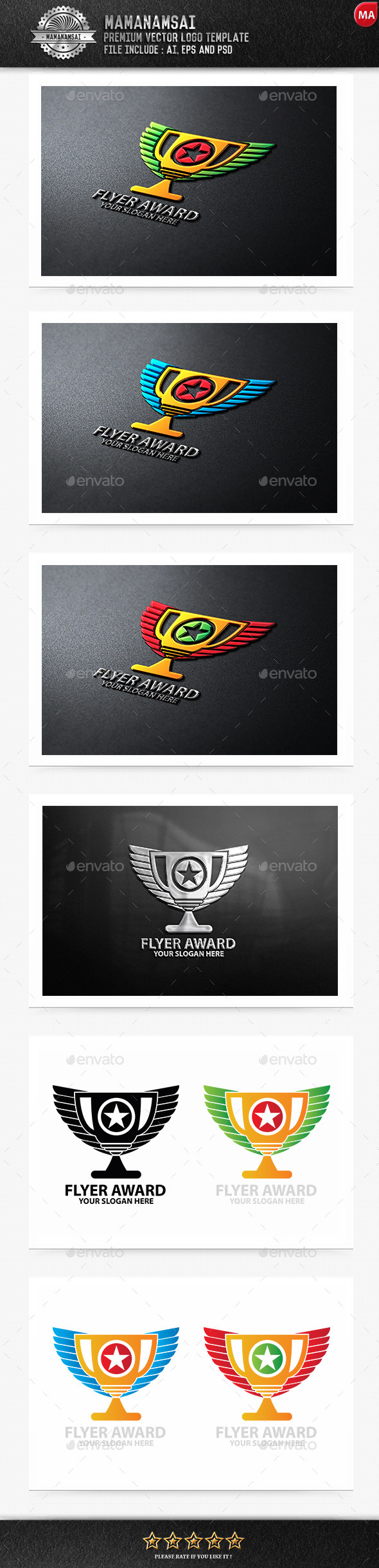 Flyer Award Logo - Logo Templates