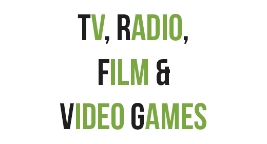 TV, Radio, Film & Video Games