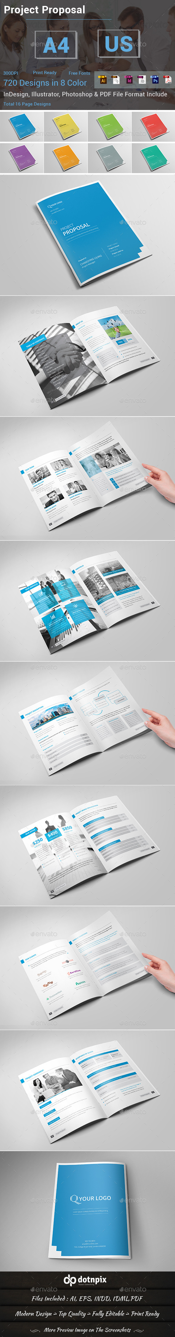 Project Proposal - Proposals & Invoices Stationery