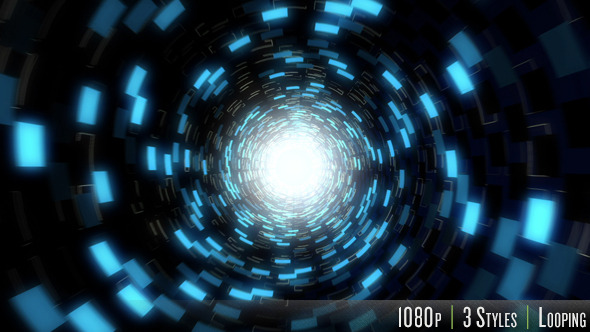 Futuristic Particle Accelerator - 3 Styles alt