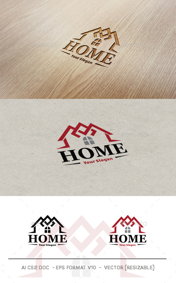 Home Logo - Buildings Logo Templates